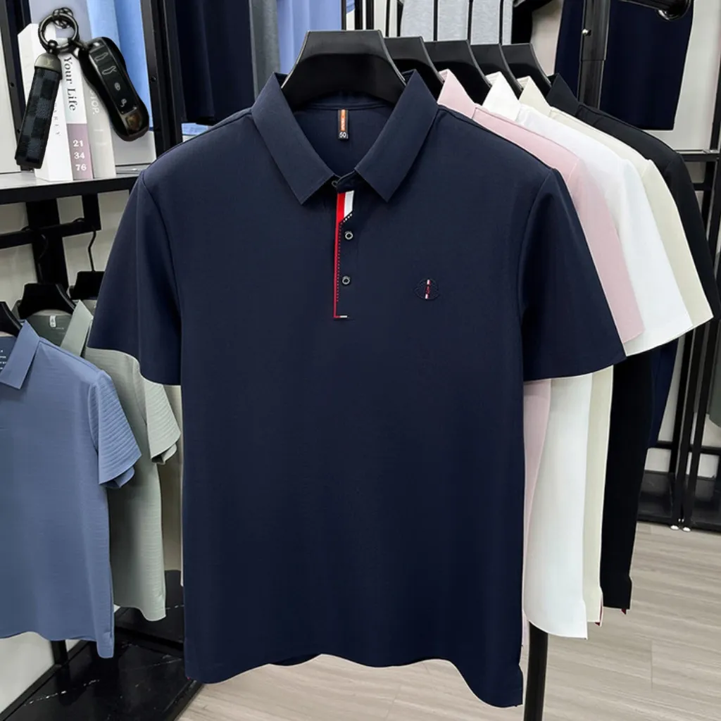 P140🎁 🔑26 Quality POLO ， Quality ，100% Breathable ， LOGO， ⚡️ T ⚡️ ， ！Sizes：M-4XL（ 210 、 。